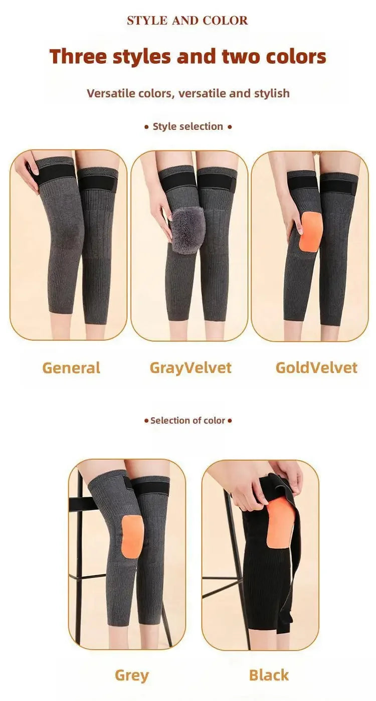 Thermal Knee Warmers – Soft, Heated & Non-Slip Support