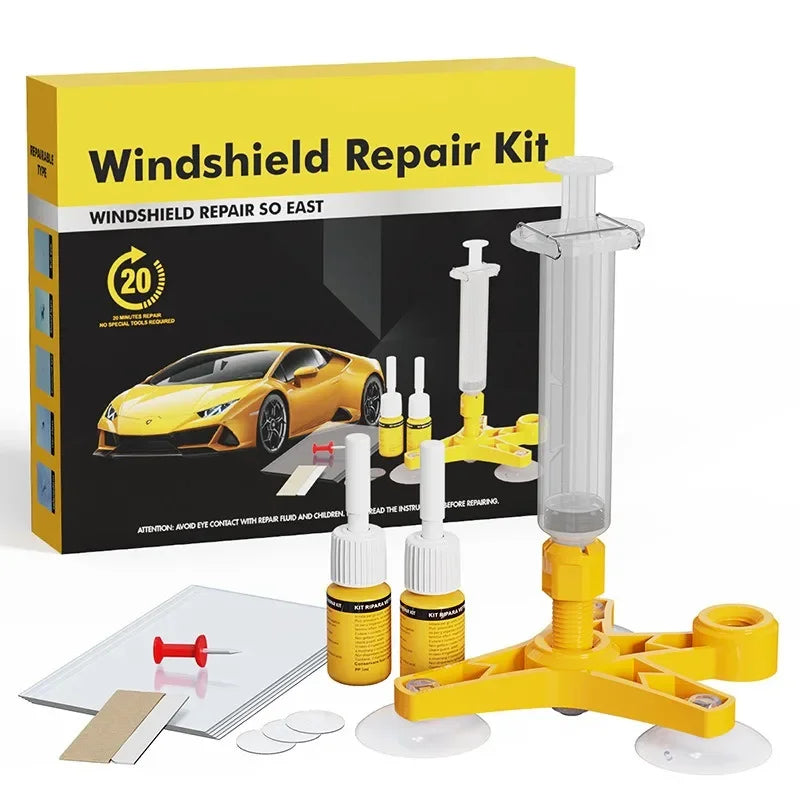 DIY Windshield Crack Repair Kit – Easy Fix for Chips & Scratches