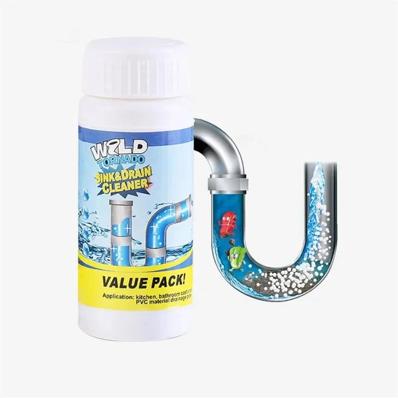 Powerful Drain Cleaner & Clog Remover – Fast-Acting Pipe Unblocker