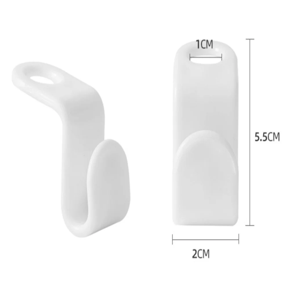 Space-Saving Cascading Wardrobe Connector Hooks