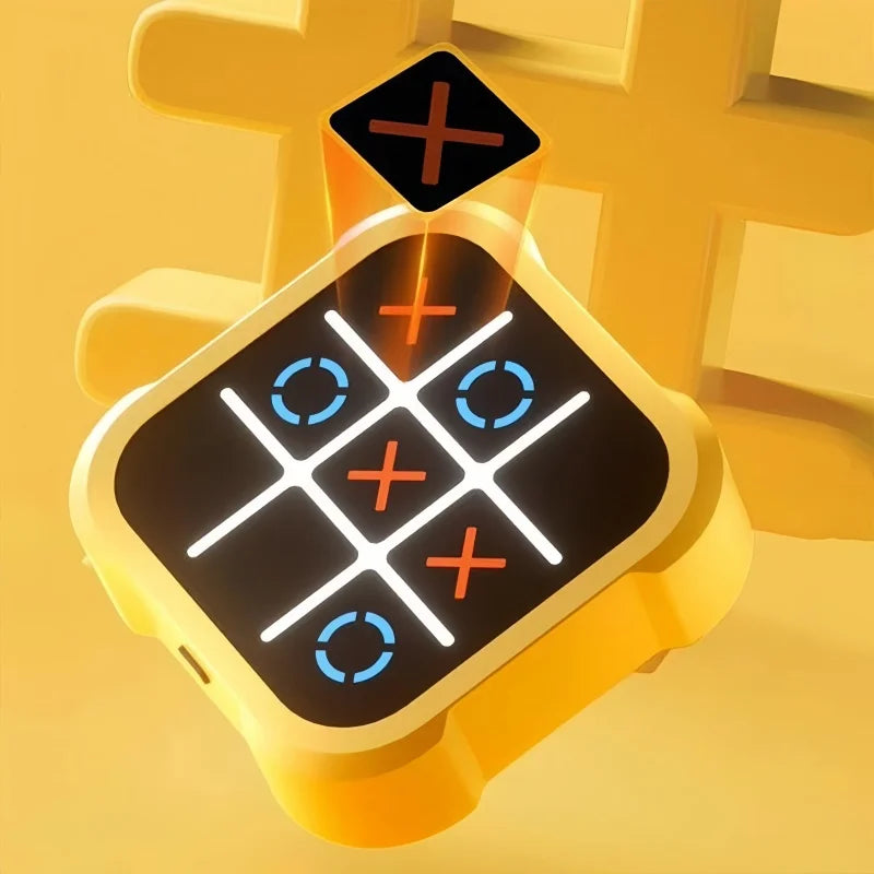 Portable Electronic Tic-Tac-Toe Game – Fun & Educational Puzzle for Kids and Adults