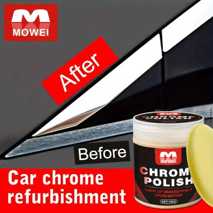 Chrome Restoration Polish – Revive & Shine Your Car’s Metal Surfaces