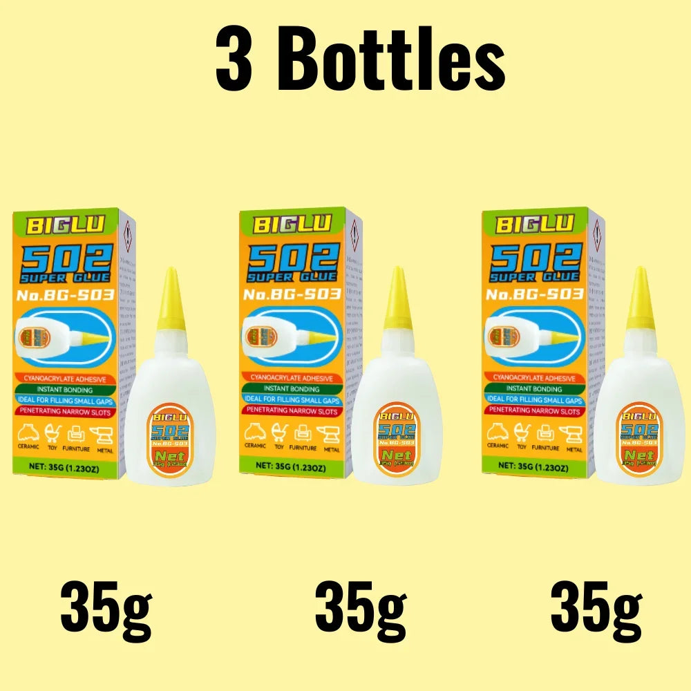 502 Super Glue – Strong, Fast-Drying Instant Adhesive