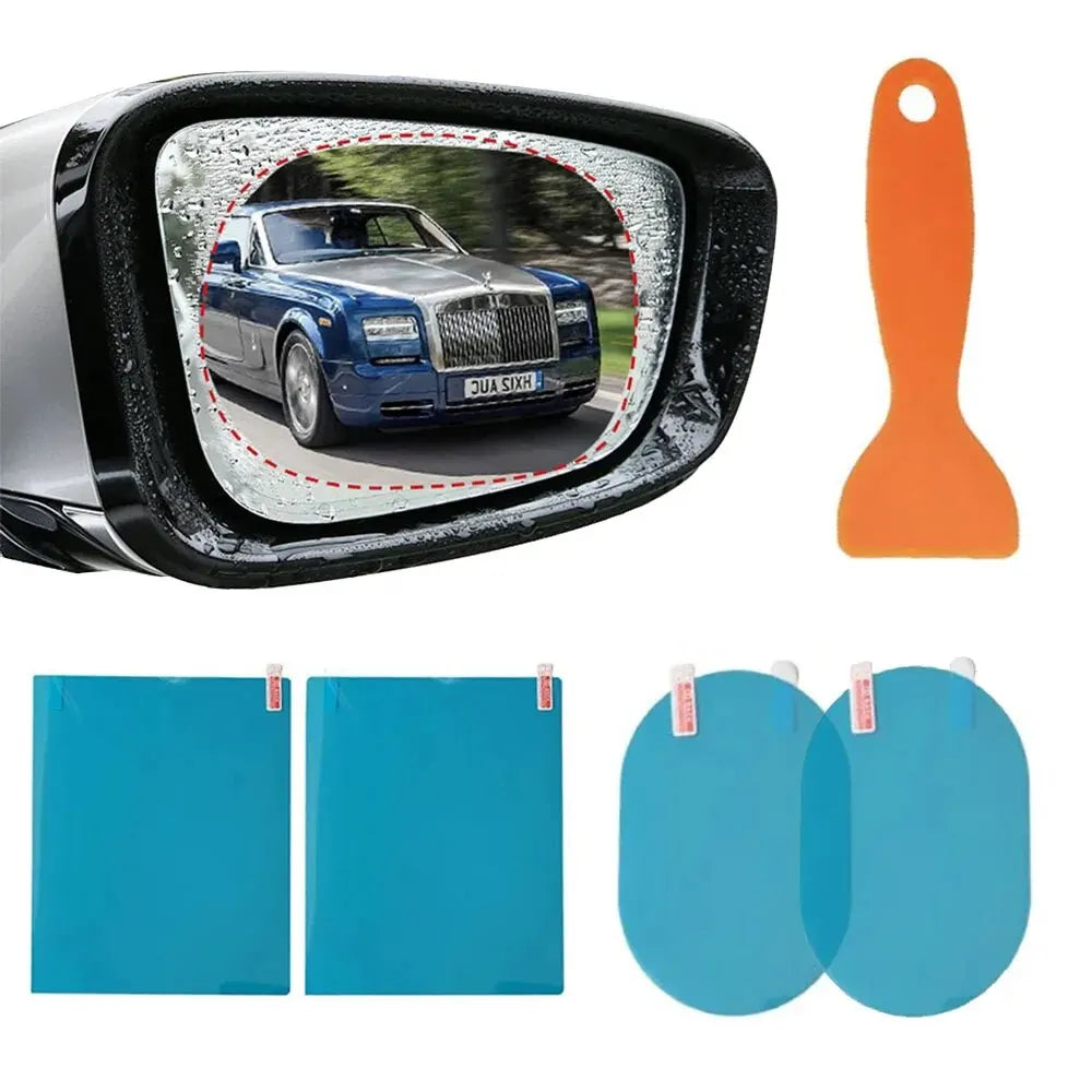 Waterproof Anti-Fog Rearview Mirror Protective Film