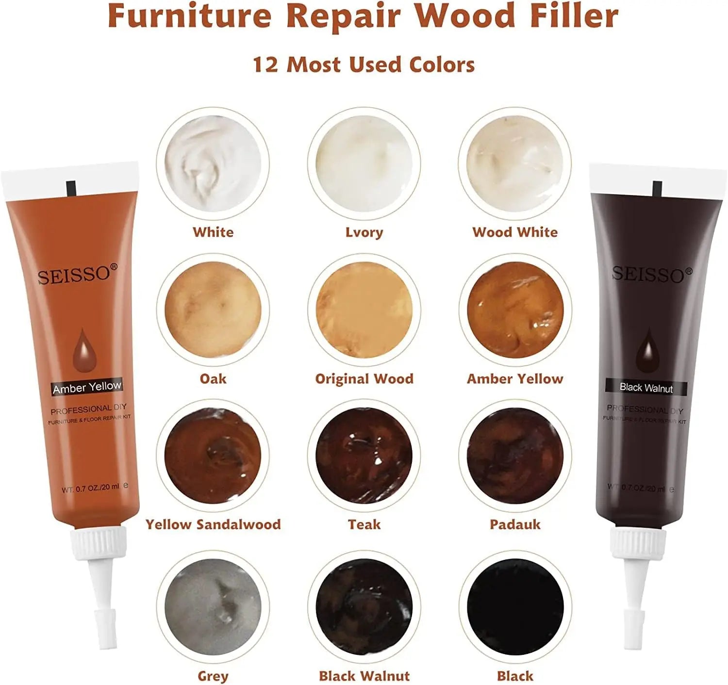 Wood Repair Kit – Easy Touch-Up for Furniture & Floors