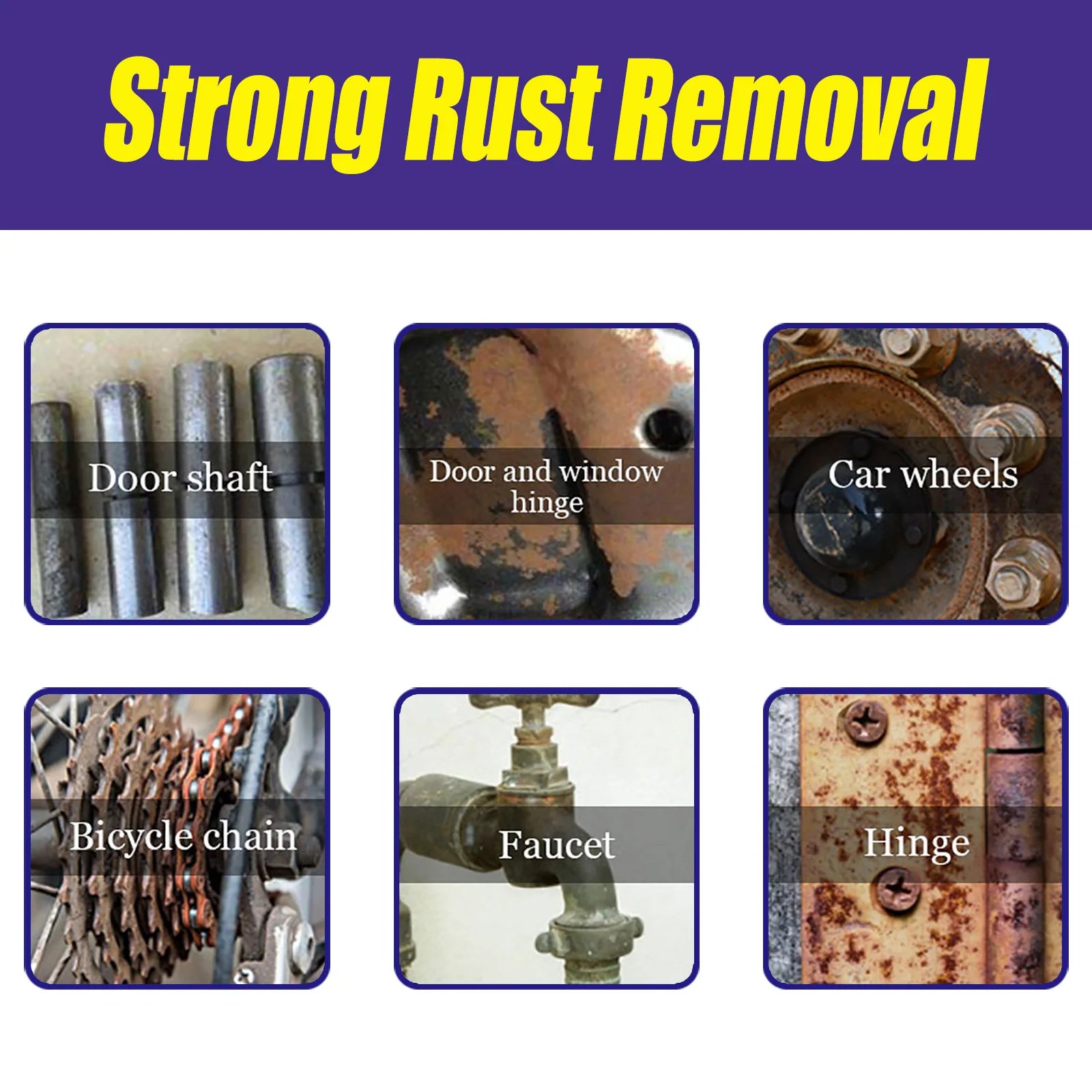 Remove Rust Instantly — Multi-Purpose Rust Cleaner Spray