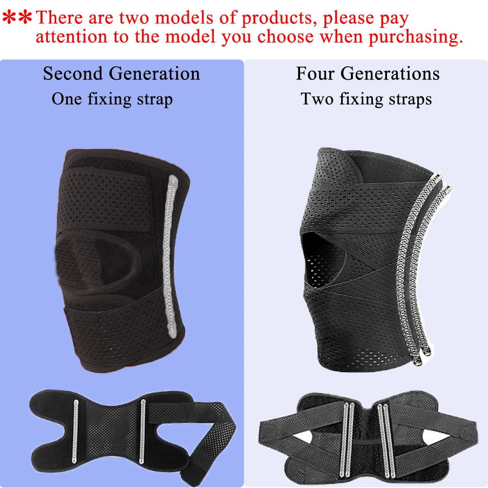 Adjustable Sports Knee Brace – Compression Support for Injury Recovery