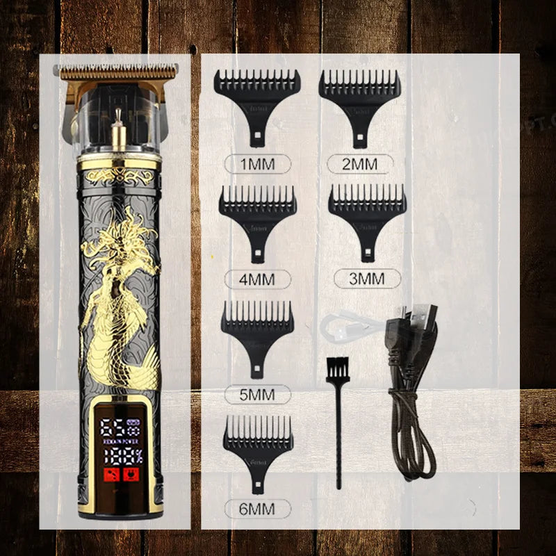 T9 Pro All-Metal Electric Hair Clipper & Shaver