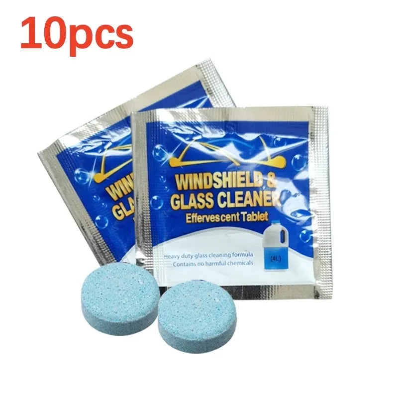 Effervescent Windshield Washer Tablets – Powerful Glass Cleaning Solution