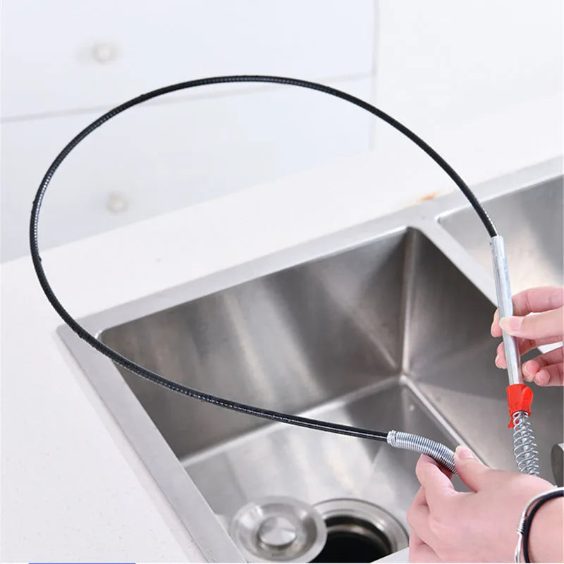 90cm/35.4 in Flexible Sink & Drain Grabber Tool – Long Reach Claw for Easy Blockage Removal