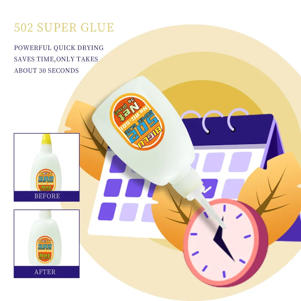 502 Super Glue – Strong, Fast-Drying Instant Adhesive