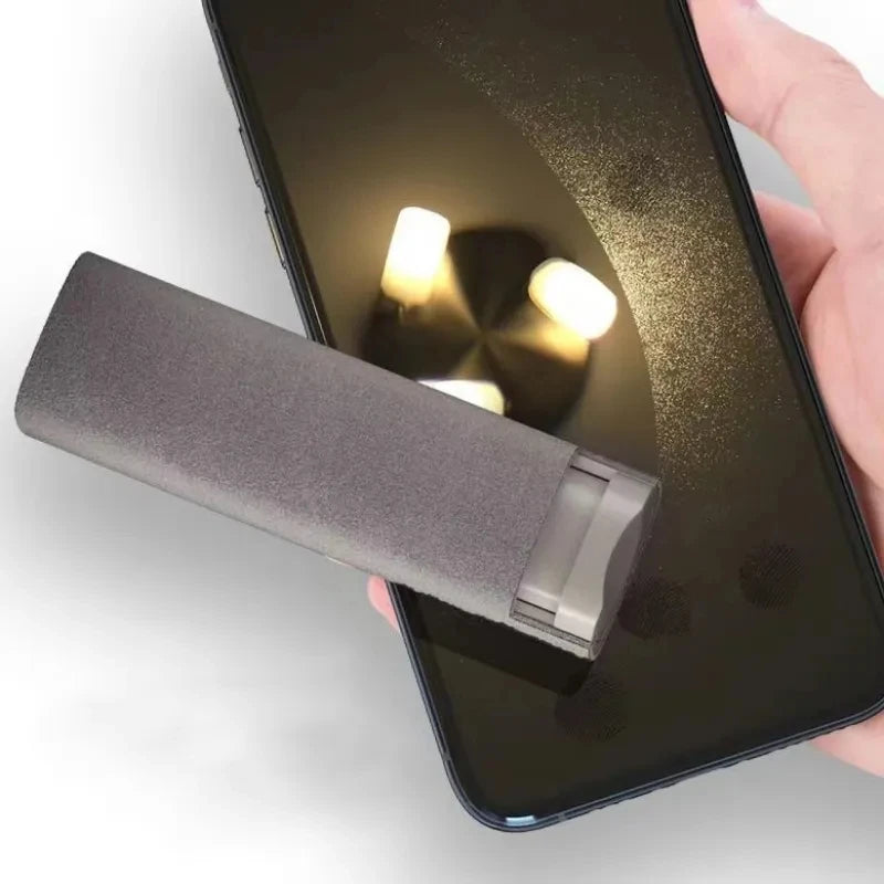 3-in-1 Portable Screen Cleaning Spray with Microfiber Cloth