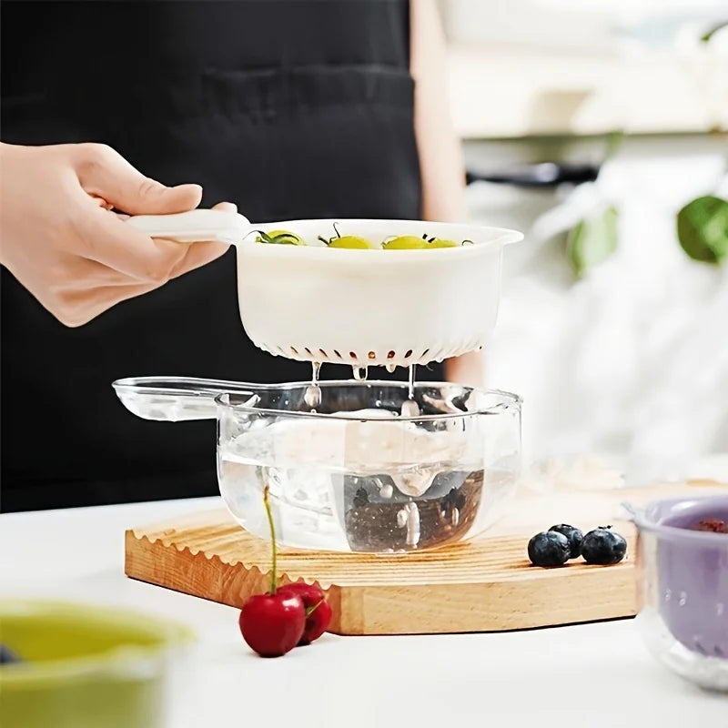 2-in-1 Duckbill Drain Basket – Cute and Functional Kitchen Colander