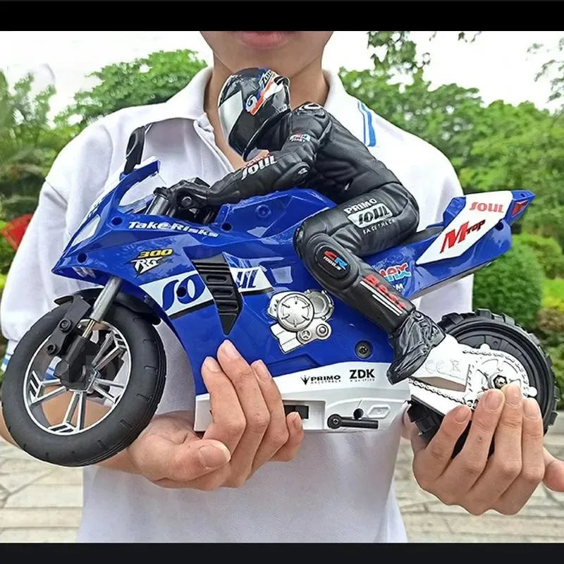 Extreme Drift RC Motorcycle – Self-Balancing 1:6 Scale Stunt Bike