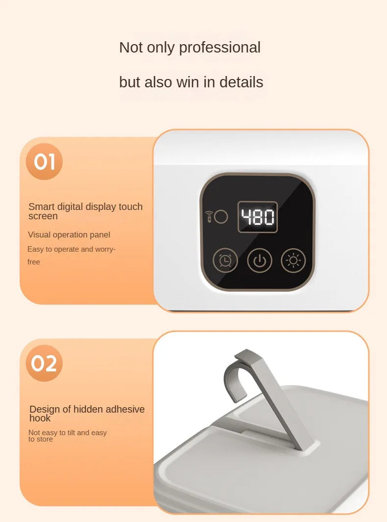 Portable Folding Clothes Dryer with Remote Control
