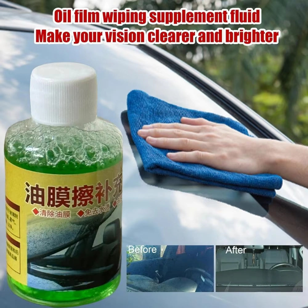 Automotive Glass Cleaner Brush & Oil Film Remover – 120ml