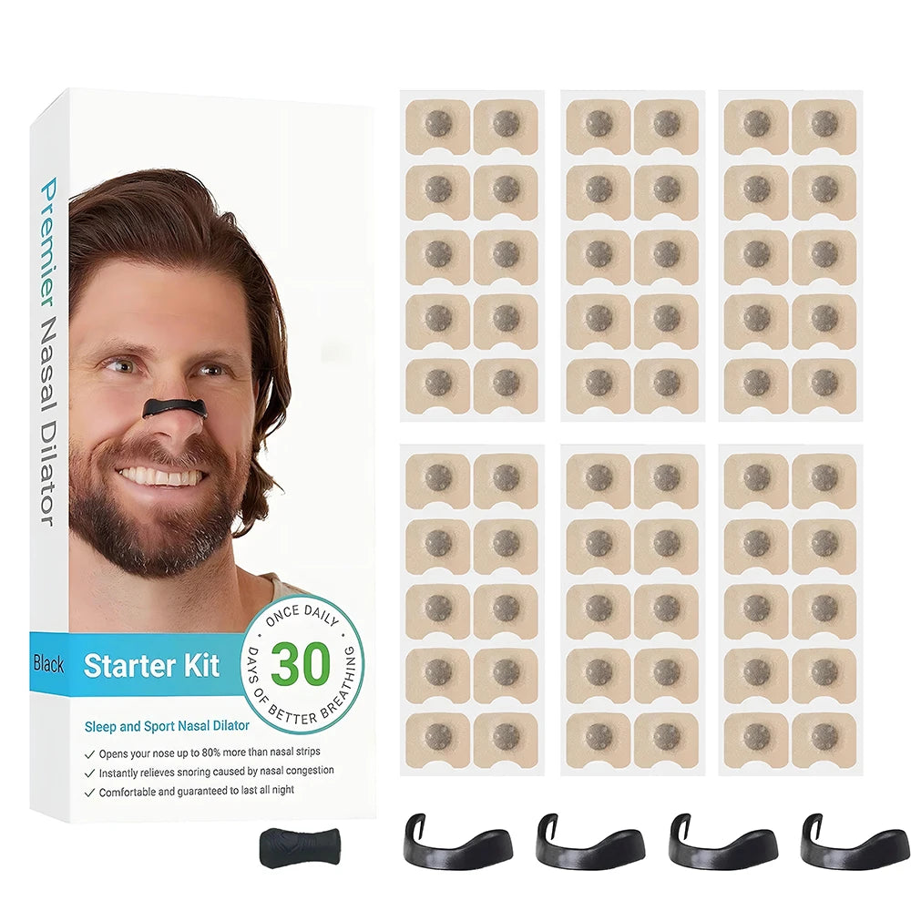 Anti-Snoring Nasal Dilator Starter Kit – Breathe Easier, Sleep Better, Perform Stronger