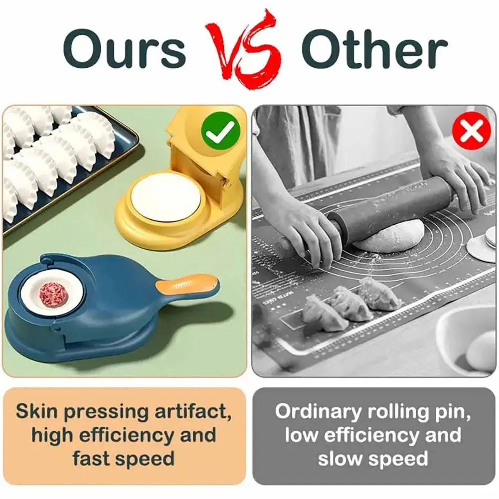 2-in-1 Dumpling Maker & Dough Presser