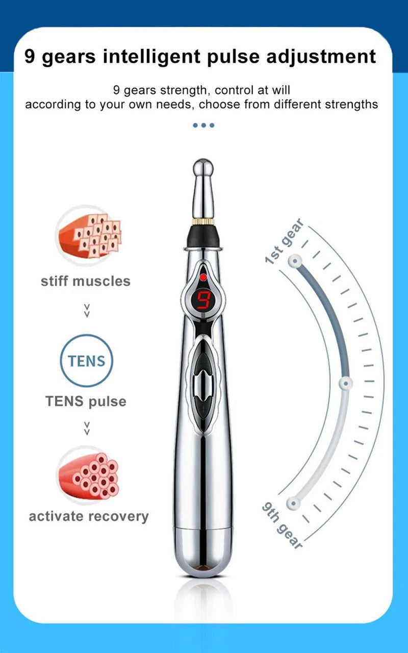Electronic Acupuncture Pen – Meridian Pulse Therapy for Pain Relief
