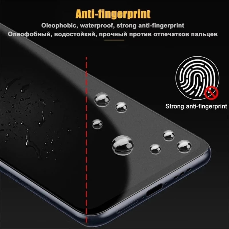 Matte Ceramic Privacy Screen Protector (3-Pack) for Samsung Galaxy Phones