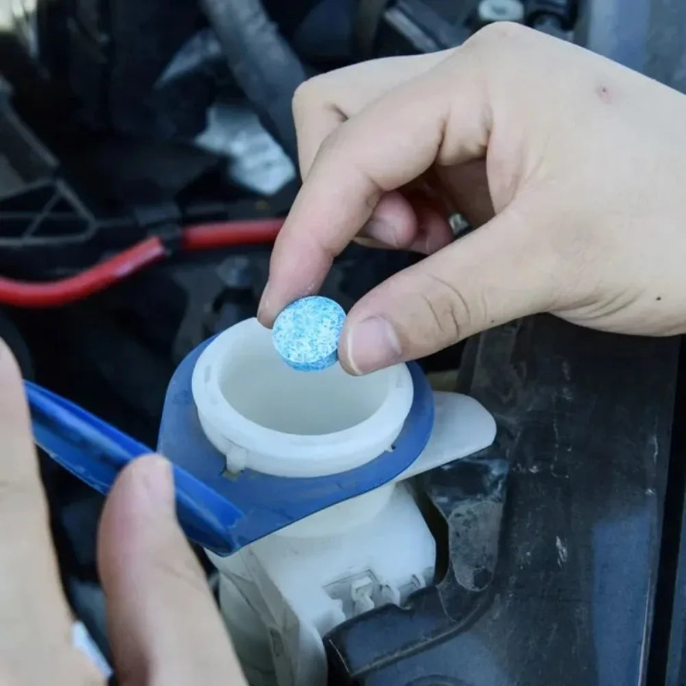 Effervescent Windshield Washer Tablets – Powerful Glass Cleaning Solution