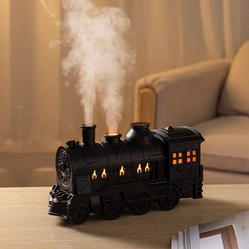 Retro Train Essential Oil Diffuser & Cool Mist Humidifier