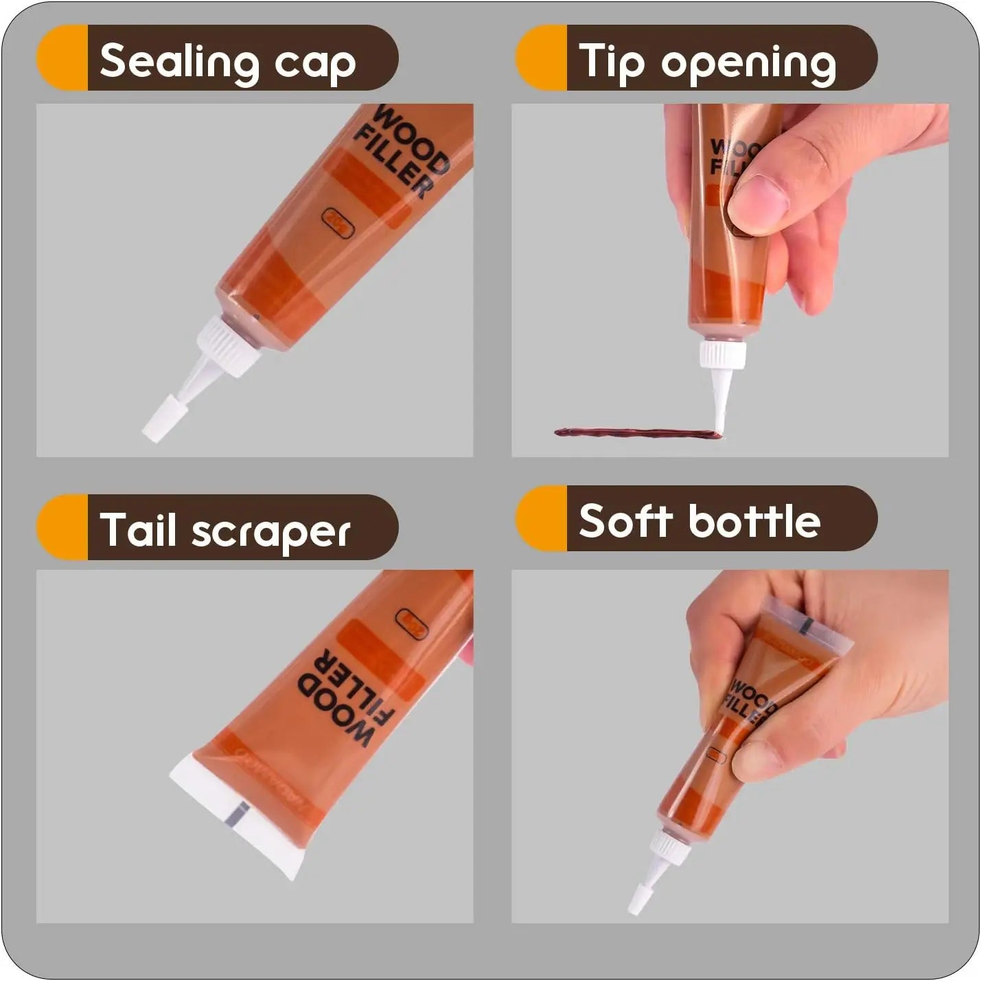 Wood Repair Kit – Easy Touch-Up for Furniture & Floors