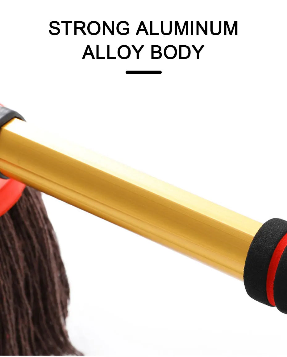 Adjustable Telescopic Microfiber Car Duster with Wax-Treated Cotton Strands