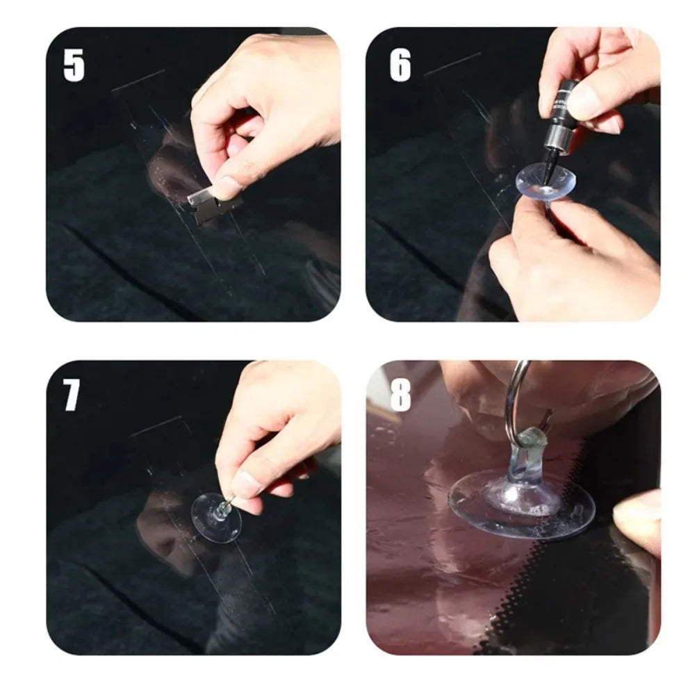 DIY Windshield Crack Repair Kit – Easy Fix for Chips & Scratches