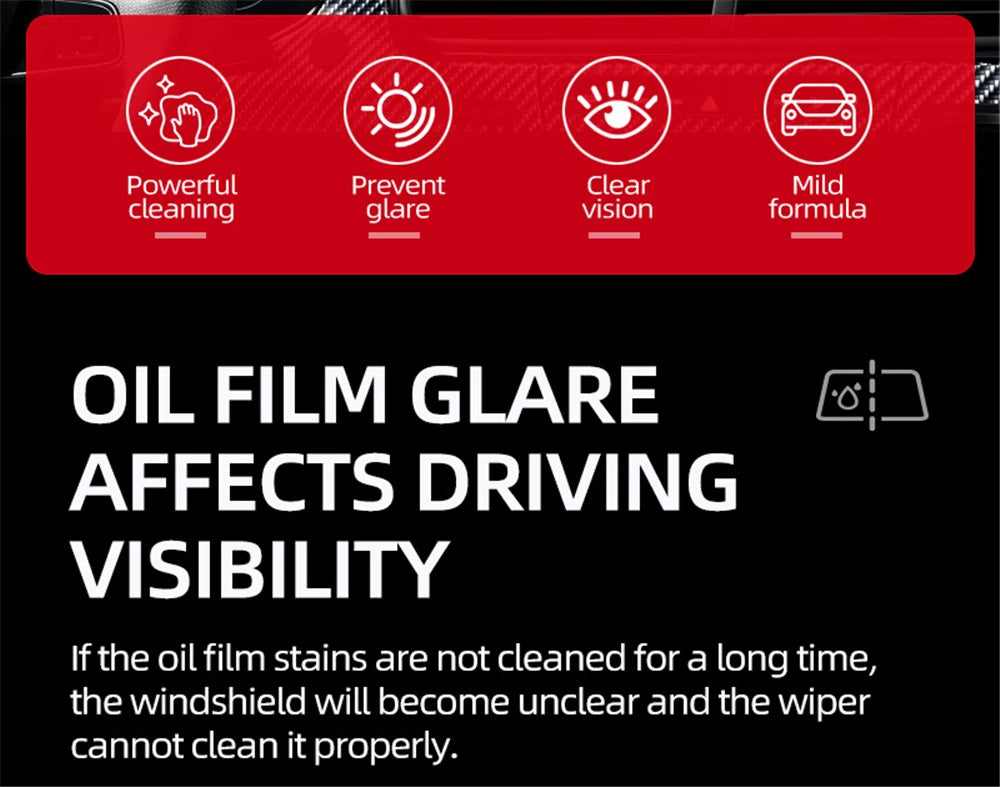 Magic Car Glass Oil Film Remover Sponge – Clear Vision in One Swipe