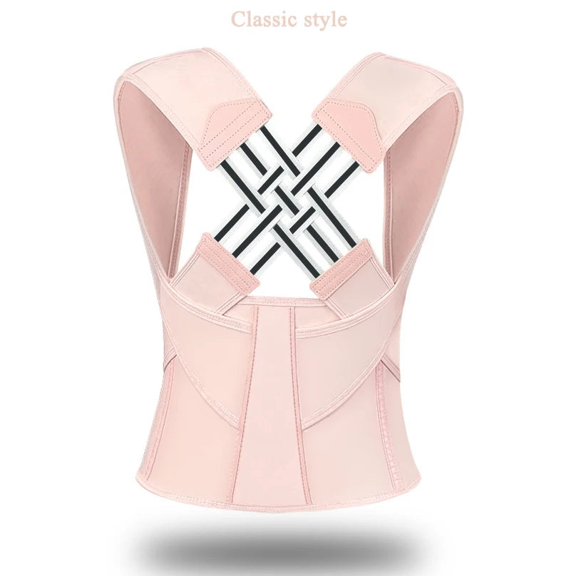 Adjustable Breathable Posture Corrector for Back and Shoulder Support