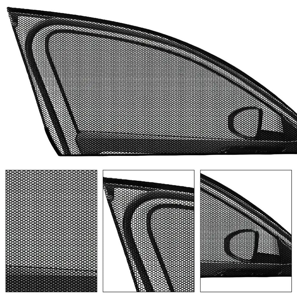 Universal Car Window Sunshade Mesh Curtains – UV Protection & Privacy