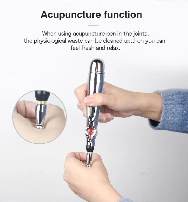 Electronic Acupuncture Pen – Meridian Pulse Therapy for Pain Relief