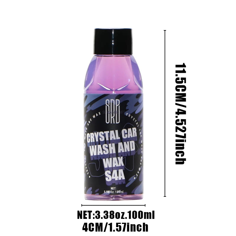 Crystal Car Wash and Wax - Shine and Protect in One Step