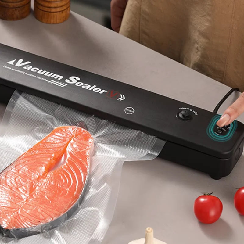 Compact Vacuum Sealer Machine – Keep Food Fresh Longer