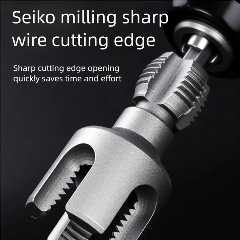 Dual-Function Pipe Threading Tool – Internal & External Threads for Plastic Pipes