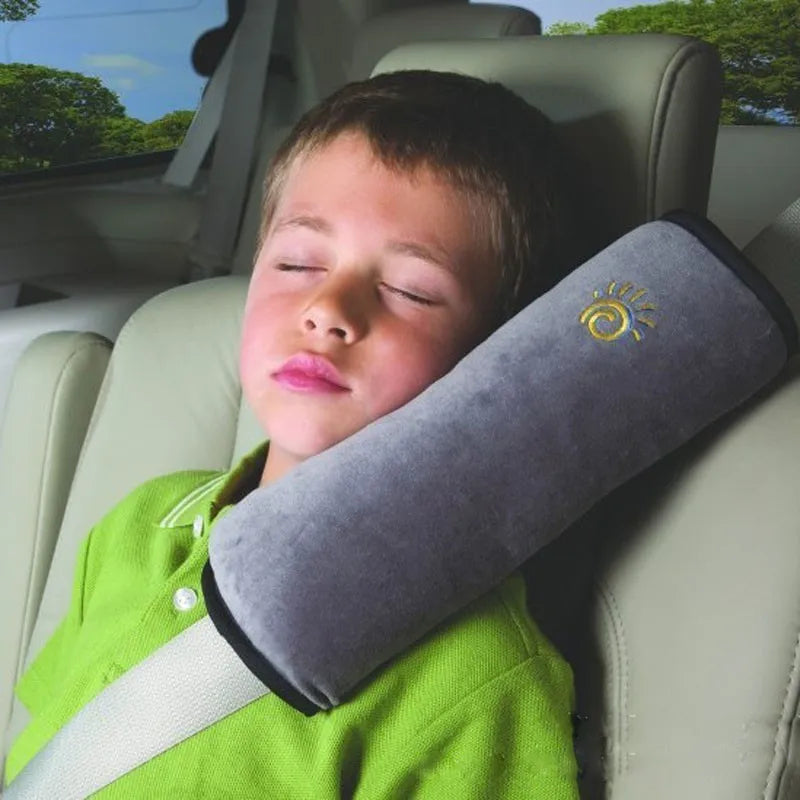 Universal Kids Car Seat Belt Cushion – Soft Shoulder Protector Pillow