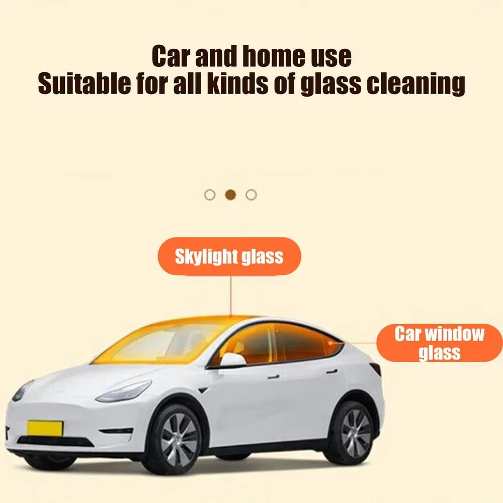 Automotive Glass Cleaner Brush & Oil Film Remover – 120ml