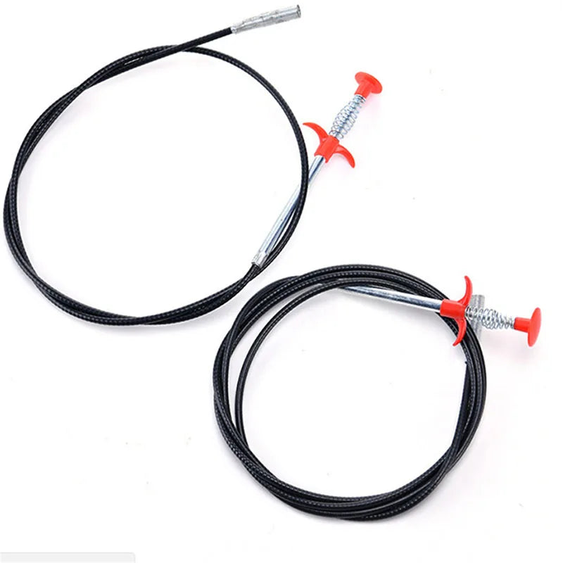 90cm/35.4 in Flexible Sink & Drain Grabber Tool – Long Reach Claw for Easy Blockage Removal