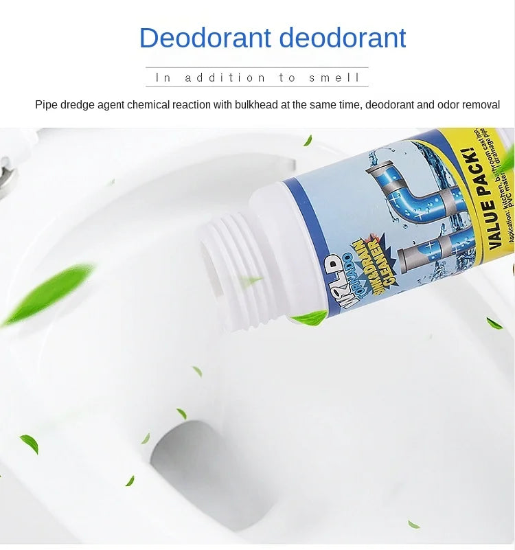 Powerful Drain Cleaner & Clog Remover – Fast-Acting Pipe Unblocker