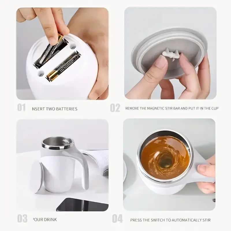 380ml Automatic Self-Stirring Magnetic Mug