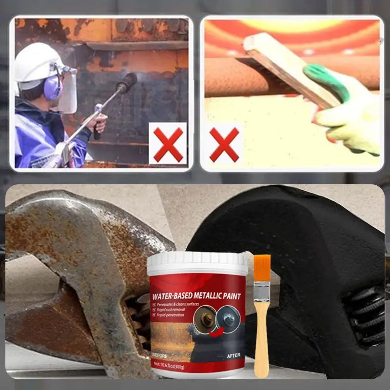Water-Based Rust Converter & Metal Protection Coating