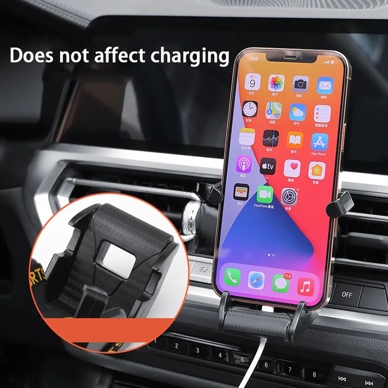 Racing-Style Seat Car Air Vent Phone Holder