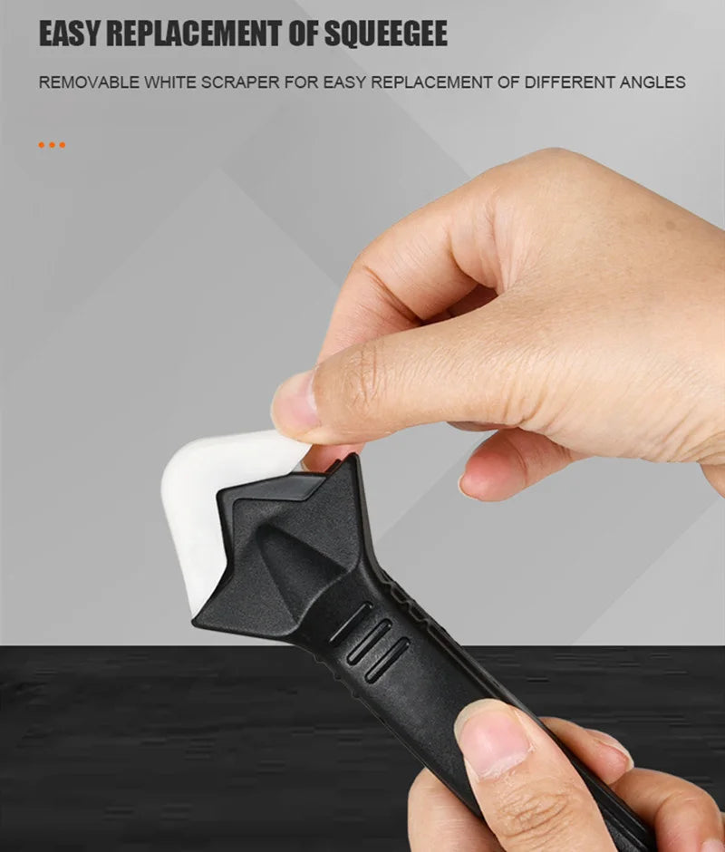 Perfect Silicone Joints Every Time — 5-in-1 Caulk Tool