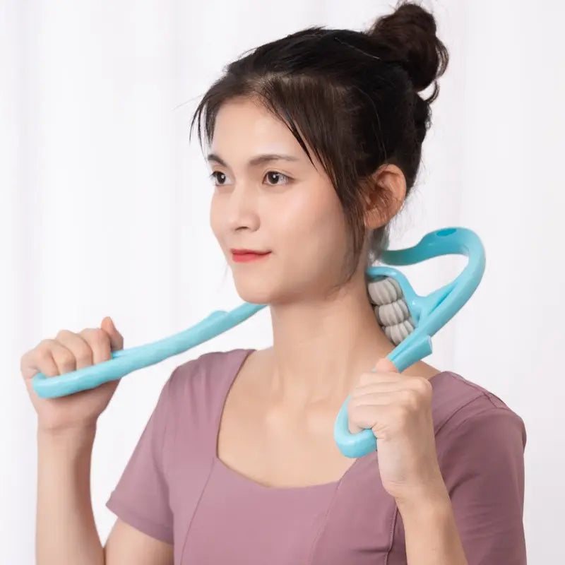 Dual Trigger Point Neck and Shoulder Massage Roller