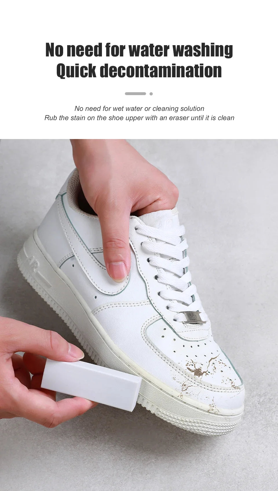 Magic Shoe Eraser Suede & Leather Sneaker Cleaner