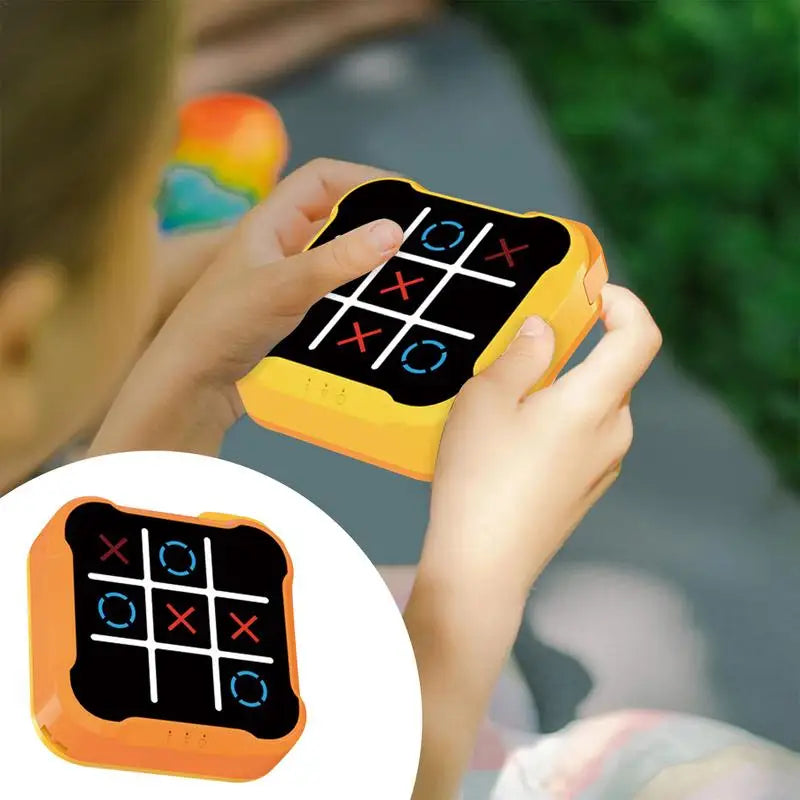 Portable Electronic Tic-Tac-Toe Game – Fun & Educational Puzzle for Kids and Adults