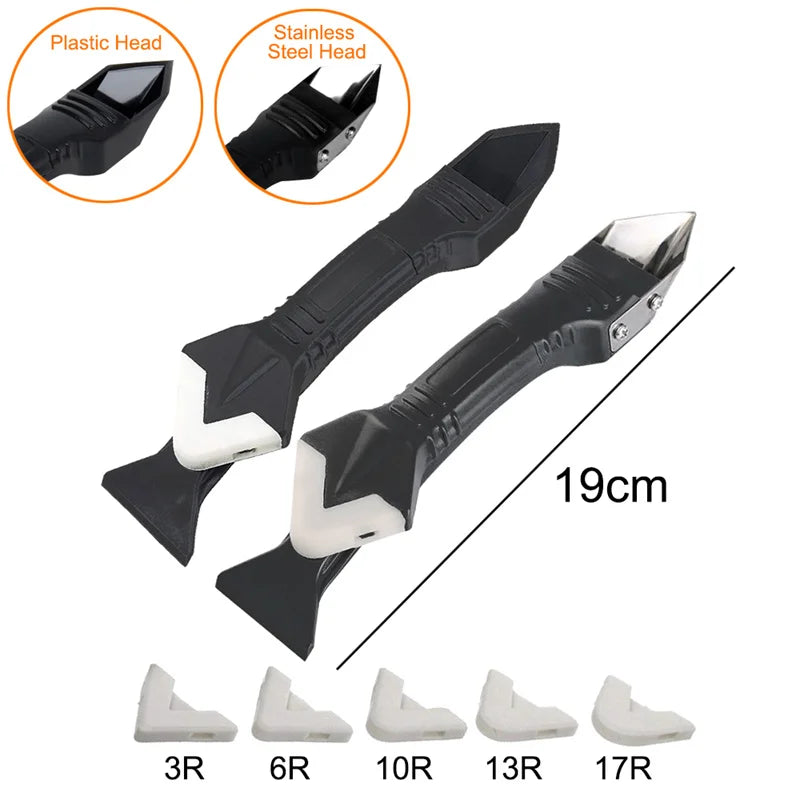 Perfect Silicone Joints Every Time — 5-in-1 Caulk Tool