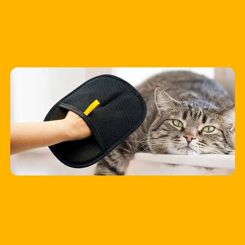 Reusable Pet Hair Removal Glove – For Clothes, Furniture & More