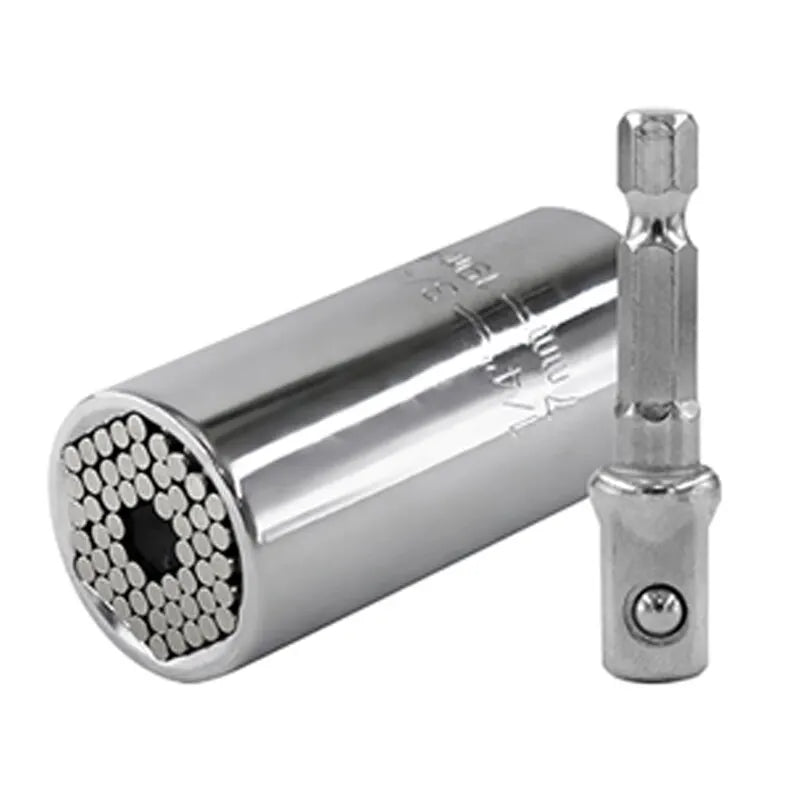Universal Magic Socket Wrench Set – 7 to 19mm Multi-Tool with Extension Rod